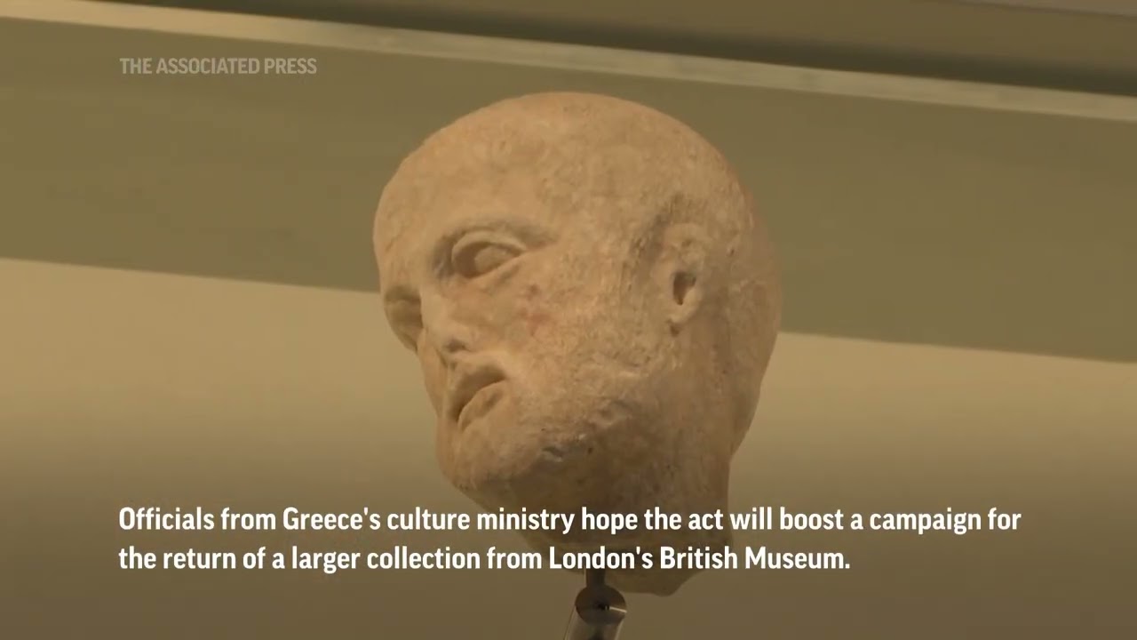 Greece welcomes back ancient art held at Vatican