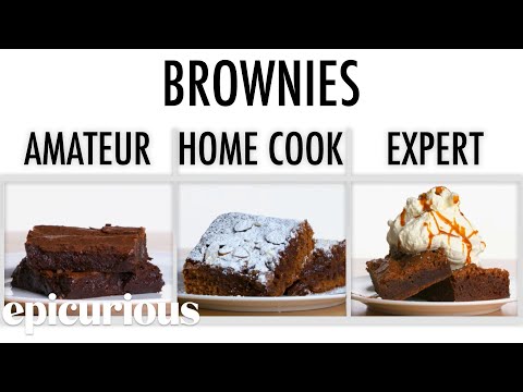 4 Levels of Brownies: Amateur to Food Scientist | Epicurious - UCcjhYlL1WRBjKaJsMH_h7Lg