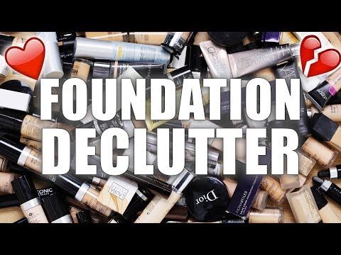 100+ FOUNDATIONS | Makeup Declutter - UC4qk9TtGhBKCkoWz5qGJcGg