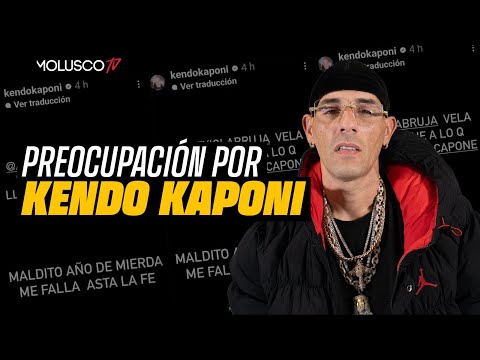 "Kendo ha tenido un año difícil personal" Molusco revela conversaciones con Kendo