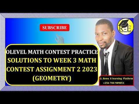 028 – OLEVEL MATH CONTEST PRACTICE – SOLUTIONS TO WEEK 3 MATH CONTEST ASSIGNMENT 2 | FOR SENIOR 1 –4