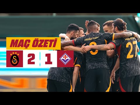 Geniş Özet | Galatasaray 2-1 Fiorentina (Hazırlık Karşılaşması)