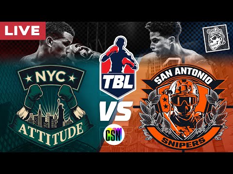 Full Fight: NYC Attitude vs San Antonio Snipers | Team Boxing League | 6.5.26