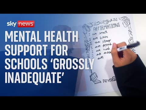 Mental health support for children struggling to attend school is 'grossly inadequate', report finds