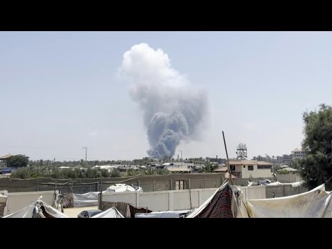 Smoke rises over central Gaza as Israel expands operations | AFP