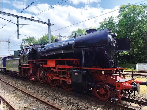 Stoomlocomotief BR 23.076 van de VSM | Steam locomotive BR 23.076 from the VSM