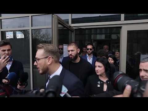 Tate brothers arrested in Miami as UK seeks extradition