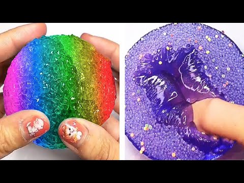 Oddly Satisfying Slime ASMR No Music Videos - Relaxing Slime Videos 2023 #22