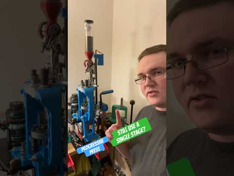 Why having a Single Stage alongside your Progressive Press just makes sense #shorts #technique