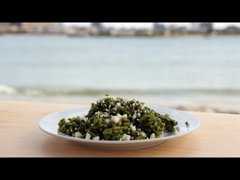 Orzo with Spinach Pesto Recipe - Laura Vitale - Laura in the Kitchen Episode 428 - UCNbngWUqL2eqRw12yAwcICg