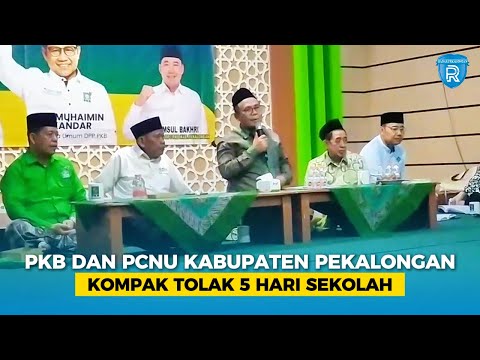 PKB dan PCNU Kabupaten Pekalongan Kompak Tolak 5 Hari Sekolah