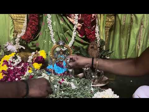 Simhasanam for Bhuvaneswari pattabhishekam at Ambaji