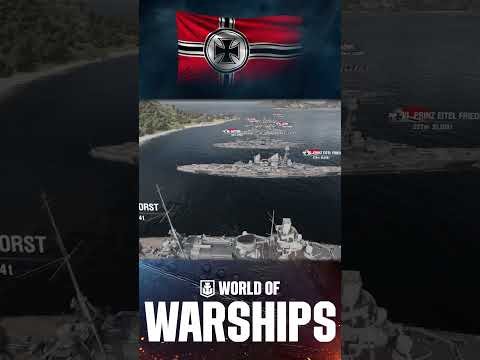 Warships Size Comparison of German Battleships