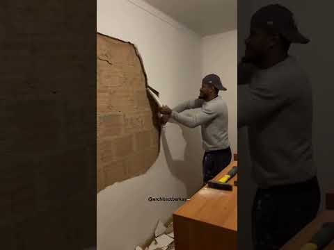 Sıva Neden Duvardan Ayrılır ? Details ⬇️ #shorts #satisfying #diy #engineering