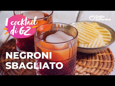 NEGRONI SBAGLIATO - I COCKTAIL di GIALLOZAFFERANO! 😍❤️😎