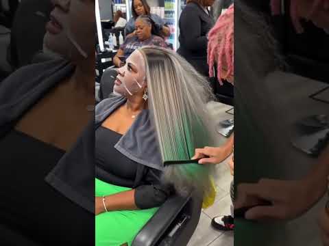 THEY TURNED HER <strong>WHOLE</strong> HEAD GREEN <strong>IN</strong> THE MIDDLE OF THE SALON