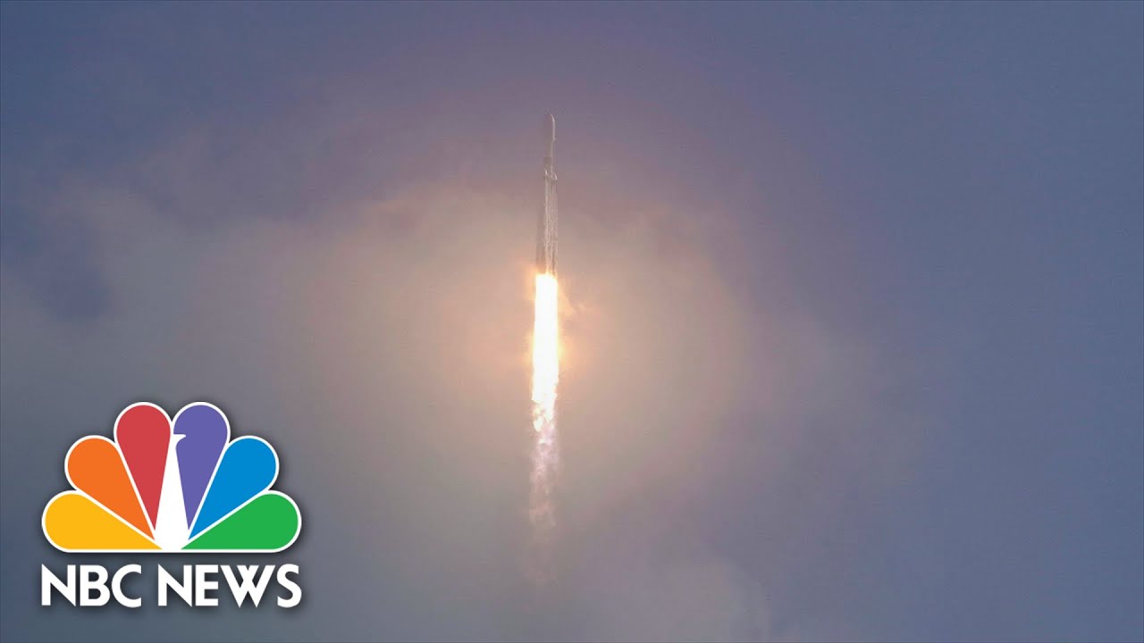 SpaceX Launches Falcon Heavy Rocket On Space Force Mission