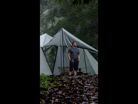 Storm Camping - #Short - Full Adventure Thursday #rain #thunderstorm #camping