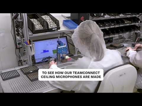 How it's Made - TeamConnect Ceiling Microphones - Part 2 | Sennheiser