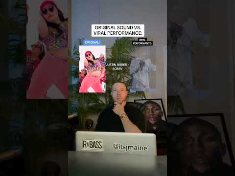 Original Song Vs. Viral Performance: “I’m Sorry” Justin Bieber & X Factor Lithuania #shorts