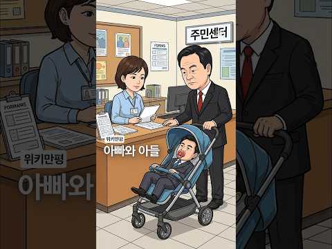 [위키만평] <strong>아빠와</strong> 아들