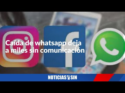 Caída de whatsapp deja a miles sin comunicación