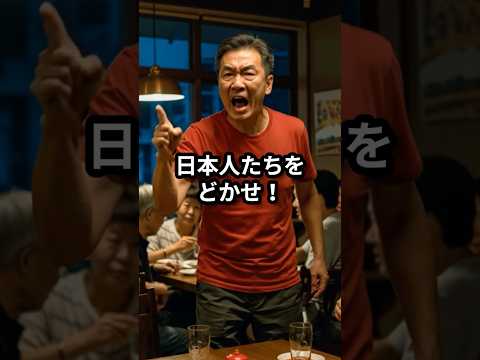 【㊗高評価】レストランで騒ぐ団体客に意外な罰が #シニア#朗読#政治 #shorts #short