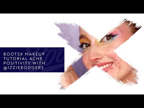 boots.com & Boots Voucher Code video: Makeup Tutorial | Acne Positivity with @izzierodgers | Boots X