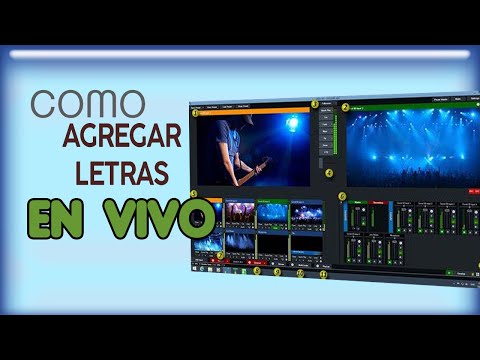 Como agregar títulos en vivo Vmix - LETRAS PARA TUS LIVES