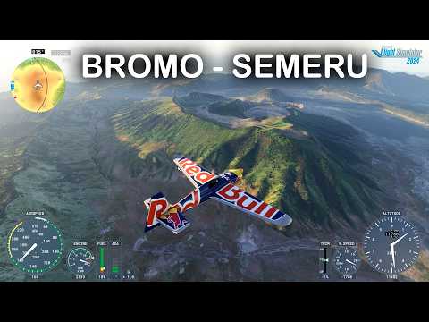 Melihat Gunung Bromo & Semeru dari Microsoft Flight Simulator 🤩🤩