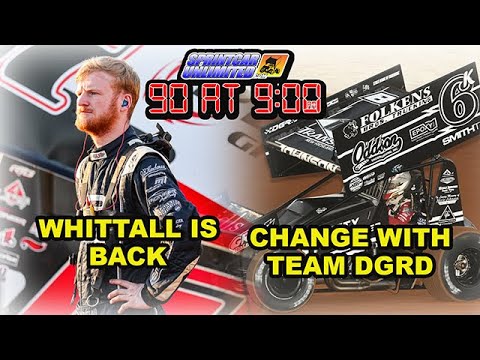 SprintCarUnlimited 90 at 9 for Tuesday, January 27th: Whittall returns to his team; Team changes - dirt track racing video image
