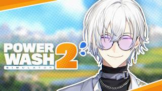 【POWERWASH SIMULATOR 2】 mud and the human condition 🧼🫧 【NIJISANJI EN |