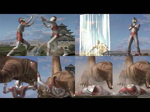 【ウルトラマンFE3】総集編　頭が良いんだかどうだかわからないウルトラマン集　Ultraman Fighting Evolution 3