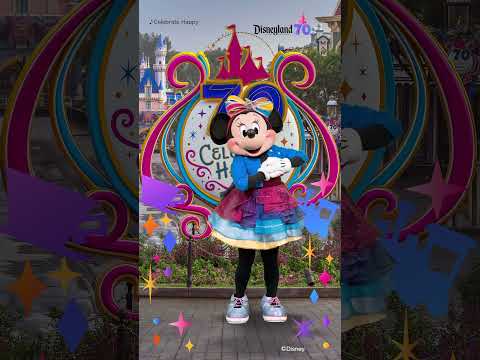 踊ってみた／ディズニーランド70周年｜セレブレート・ハッピー （ミニー ショートバージョン）