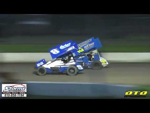 Grandview Speedway | Mid-Atlantic Sprint Series Feature Highlights | 7/15/23 - dirt track racing video image