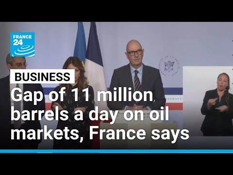 France confirms oil crisis, says 30-40 percent of Gulf energy infrastructure destroyed • FRANCE 24