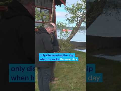 Cargo ship that crashed into garden is refloated | DW News