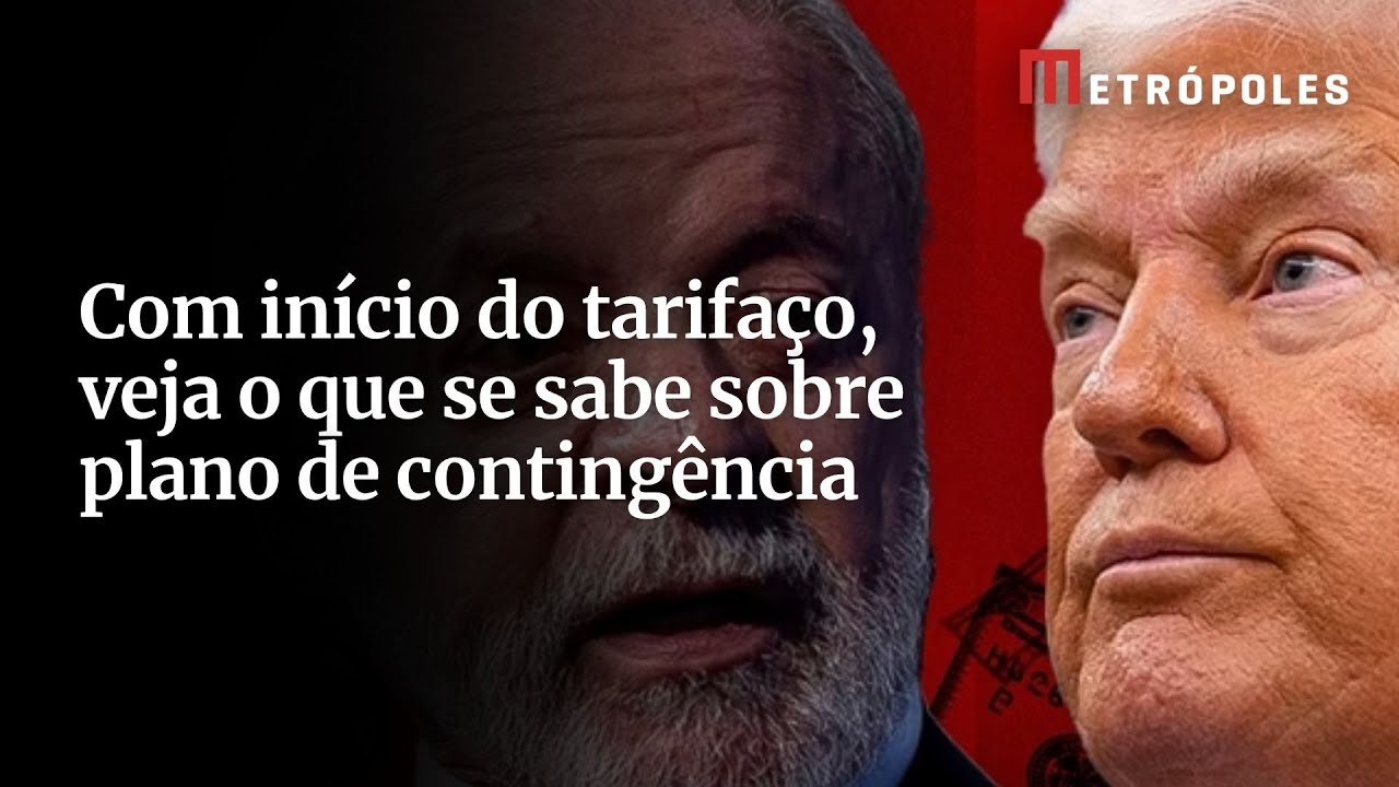 Com início do tarifaço veja o que se sabe sobre plano de contingência