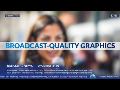 Introducing NewBlue Captivate | Data-driven graphics for live production