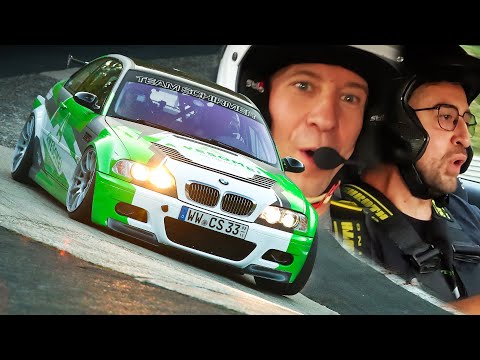 DOUBLE SEND in THE BMW E46 M3! // Nürburgring