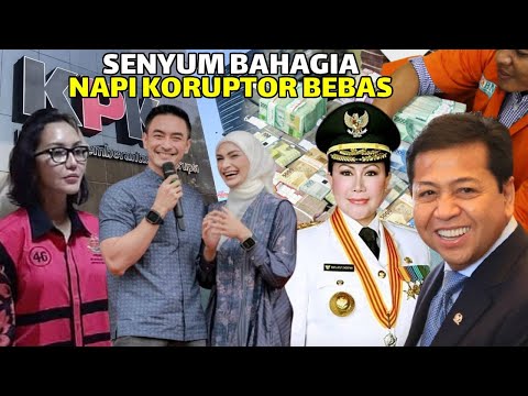 KORUPTOR TRILIUNAN DIAMPUNI NEGARA! Inilah Pencuri Uang Rakyat Dapat Diskon Hukuman dari Pemerintah