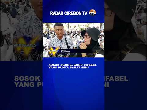 Sosok Agung, Guru Difabel yang Punya Bakat Seni