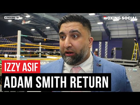 Izzy asif ecstatic reaction to gbm show & adam smith return, doesn’t want “small hall” tag