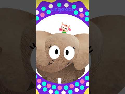 COWY has an ELEPHANT friend 🐘💙 @Lingokids #nurseryrhymes #lingokids #forkids #shorts #songs