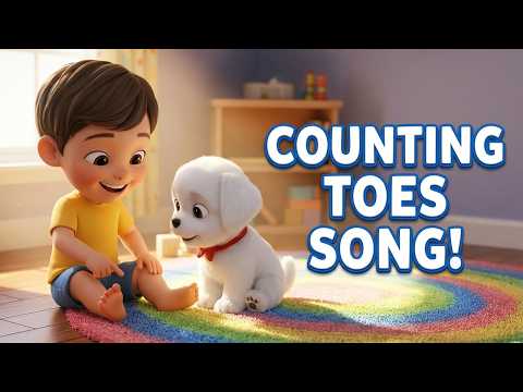 Kids Songs - Little Puppy Little Toes 🦶 Tiny Toes, One by One | Baby Song | Nursery Rhymes -14
