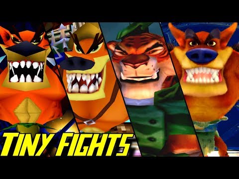 Evolution of Tiny Tiger Battles in Crash Bandicoot Games (1996-2017) - UC-2wnBgTMRwgwkAkHq4V2rg