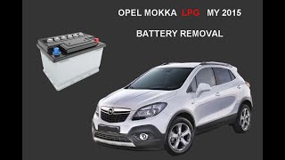 Cambiare batteria Opel MOKKA 1.4