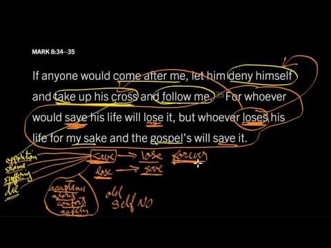 Mark 8:34—38 // Save Your Life By Losing it