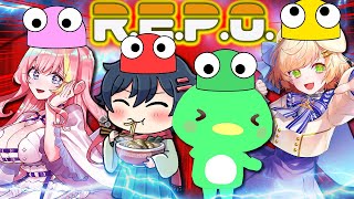 【 R.E.P.O. 】超高評価の化け物探索ゲーム、俺が一番金を稼ぐんだ！ 【 二次元おしょう / 廿楽れのん / 屋根ノ裏シノ / Leg