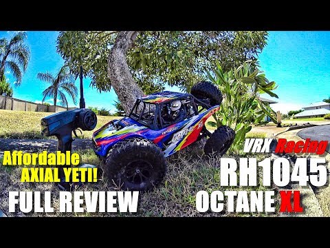 AXIAL YETI Clone! - VRX RH1045 OCTANE XL 1:10 RTR Review - [Unbox, Inspect, Bash, Pros & Cons] - UCVQWy-DTLpRqnuA17WZkjRQ